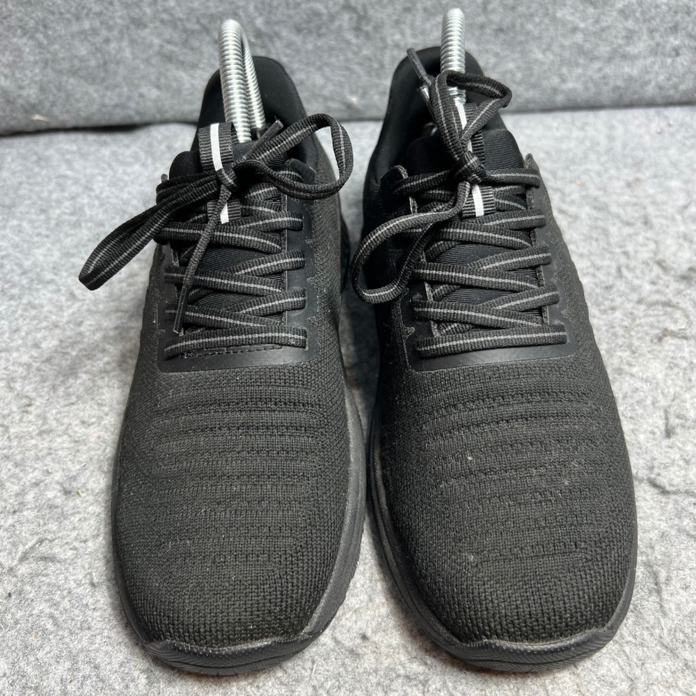 Orthofeet Coral Black Stretch Knit Slip Resistant Walking Sneakers Women 6B - Picture 4 of 6